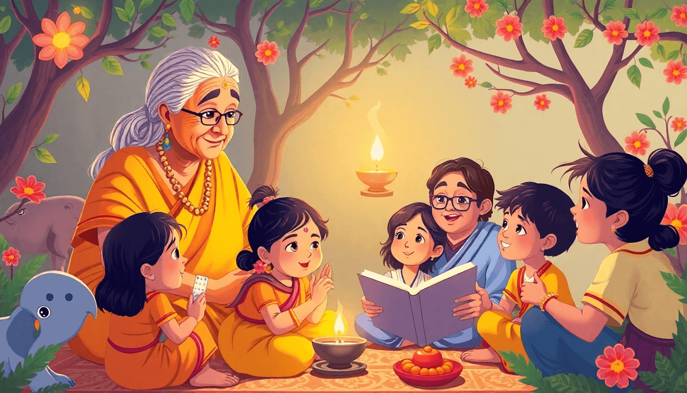 How Can I Teach Hindu Values and Stories to Children in a Simple Way?