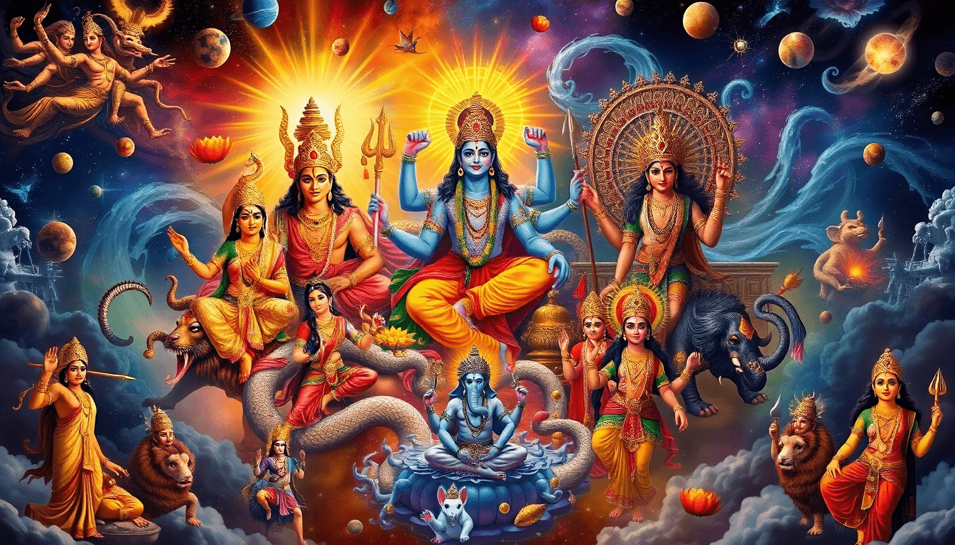 Who Are the Main Hindu Gods and Their Roles?